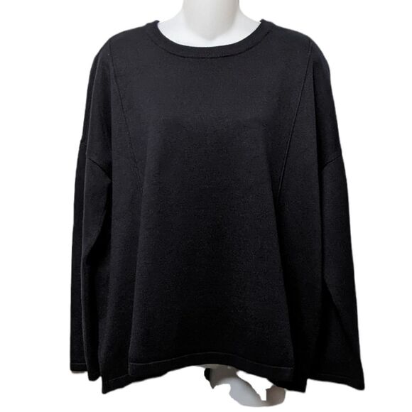SINUOUS Knit Boxy Minimalist Sweater S - Picture 6 of 6